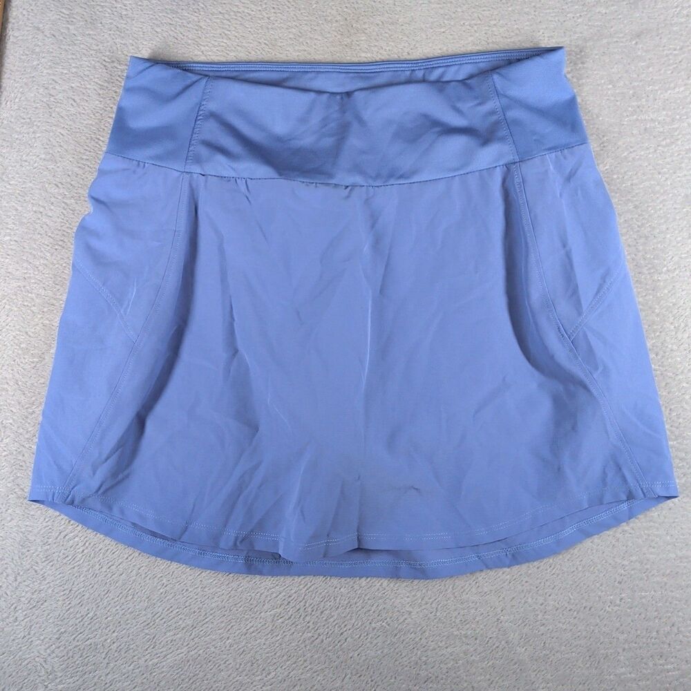 Swannies Skort Golf Skirt Women's Small Periwinkle Purple/Blue lined shorts